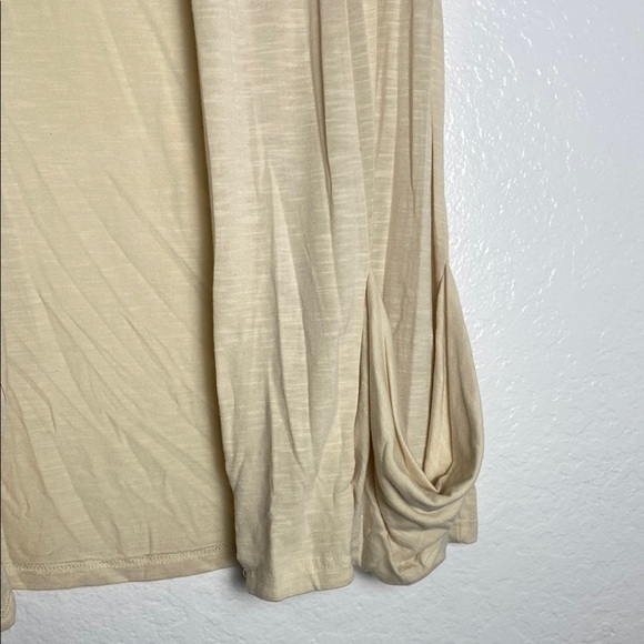 Poof Cream Open Front Women's Cardigan Size L - Picture 2 of 4